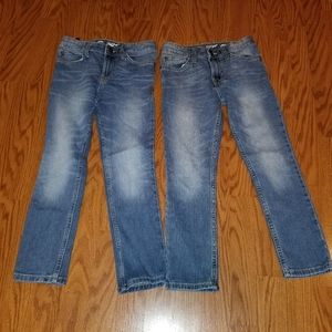 2 Pairs Cat and Jack Boy's Skinny Stretch Jeans